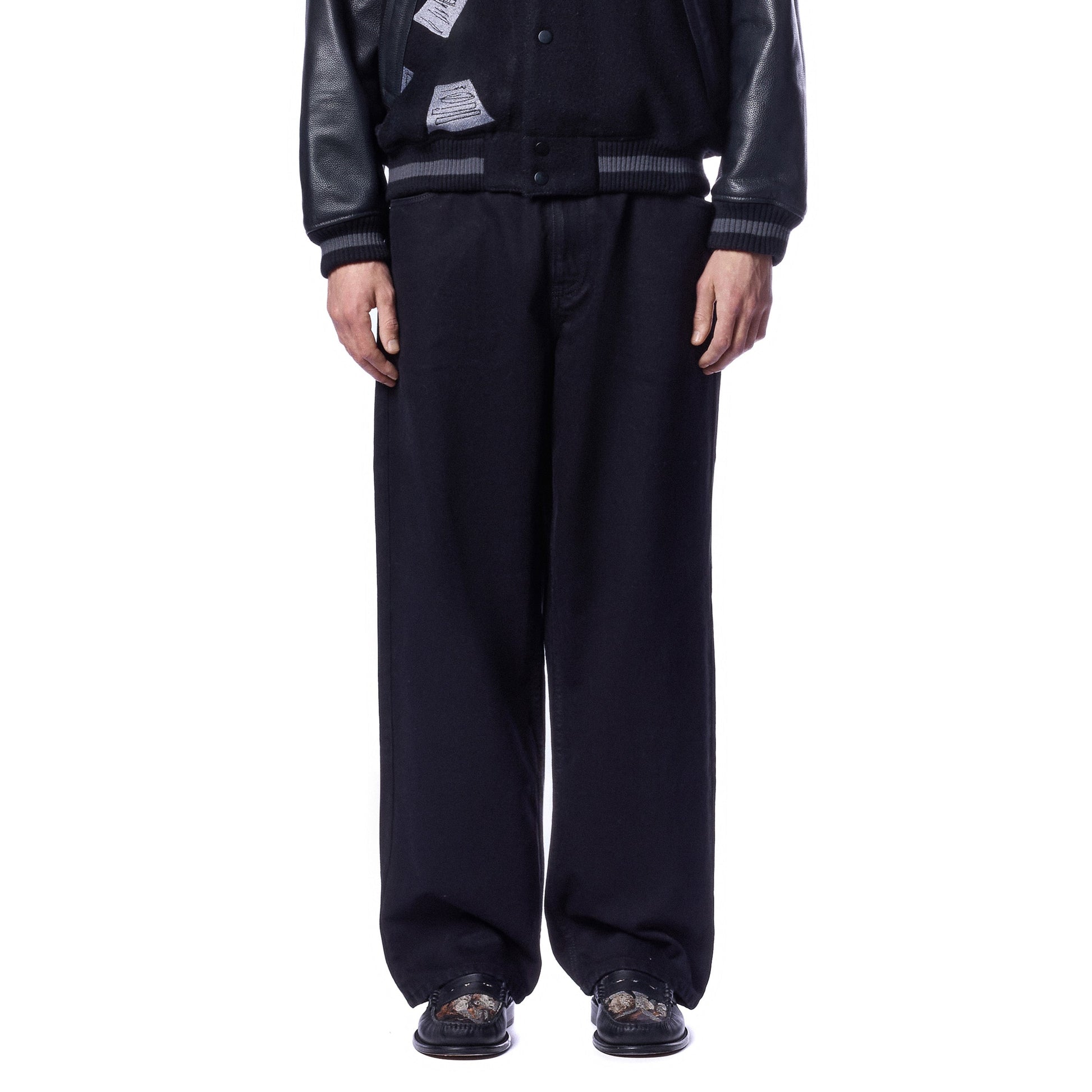 "wall street" black Denim
