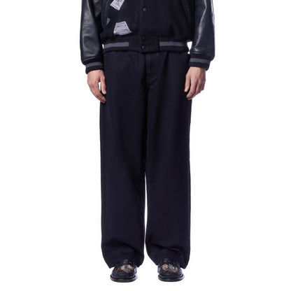 "wall street" black Denim
