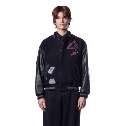 "wall street" varsity Jacket