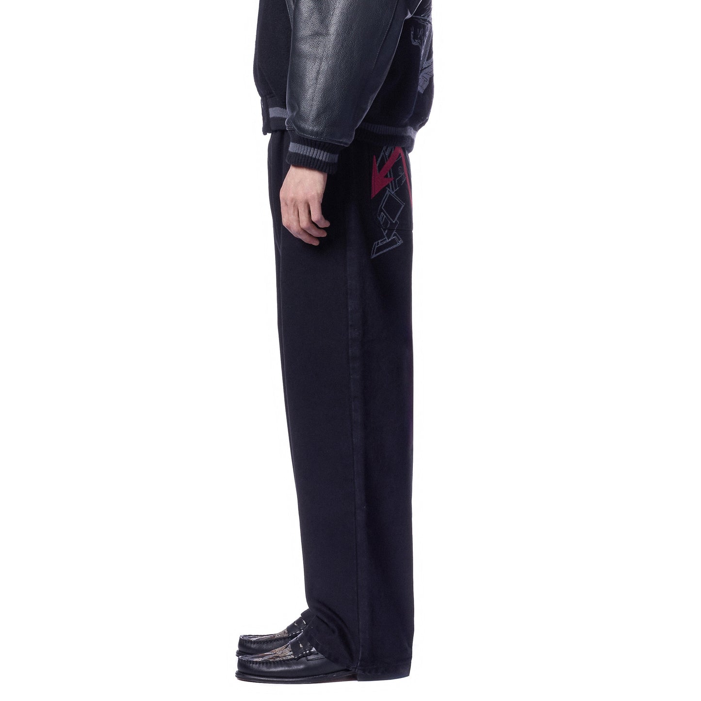 "wall street" black Denim