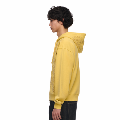 "lotus v2" Zip Up yellow