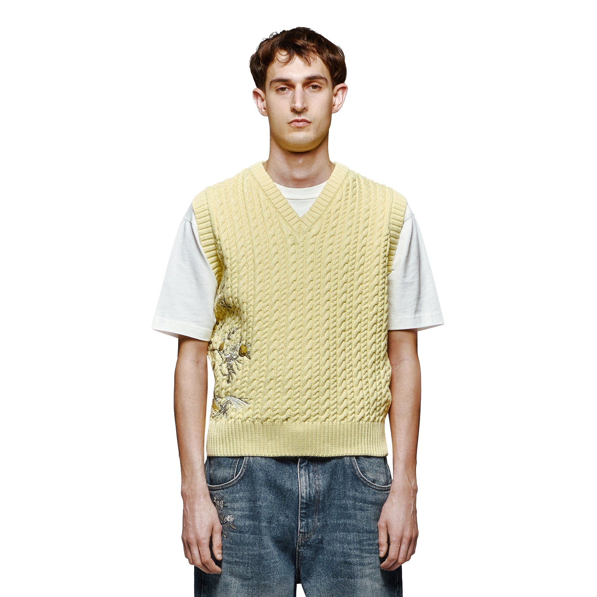 "garden of eden" Knit vest