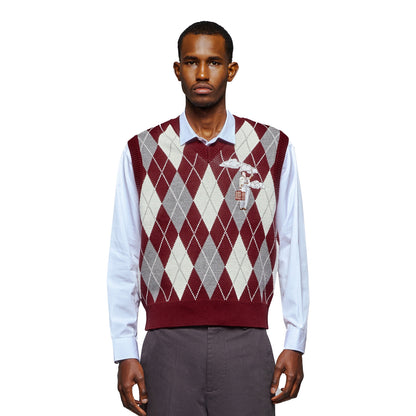 "on air" Knit vest