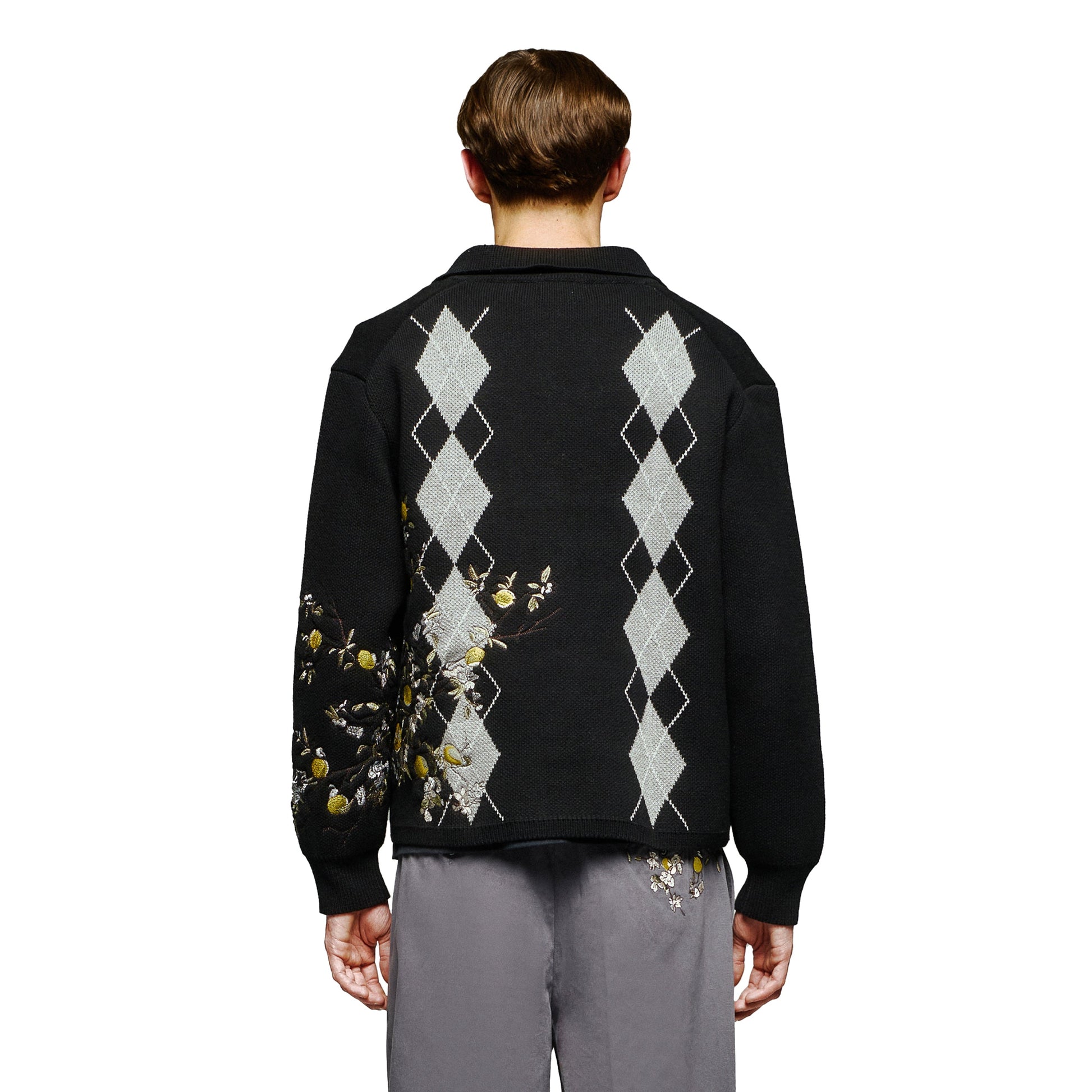 "garden of eden" Polo Cardigan