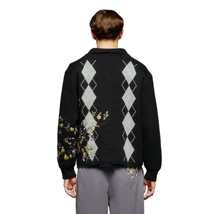 "garden of eden" Polo Cardigan