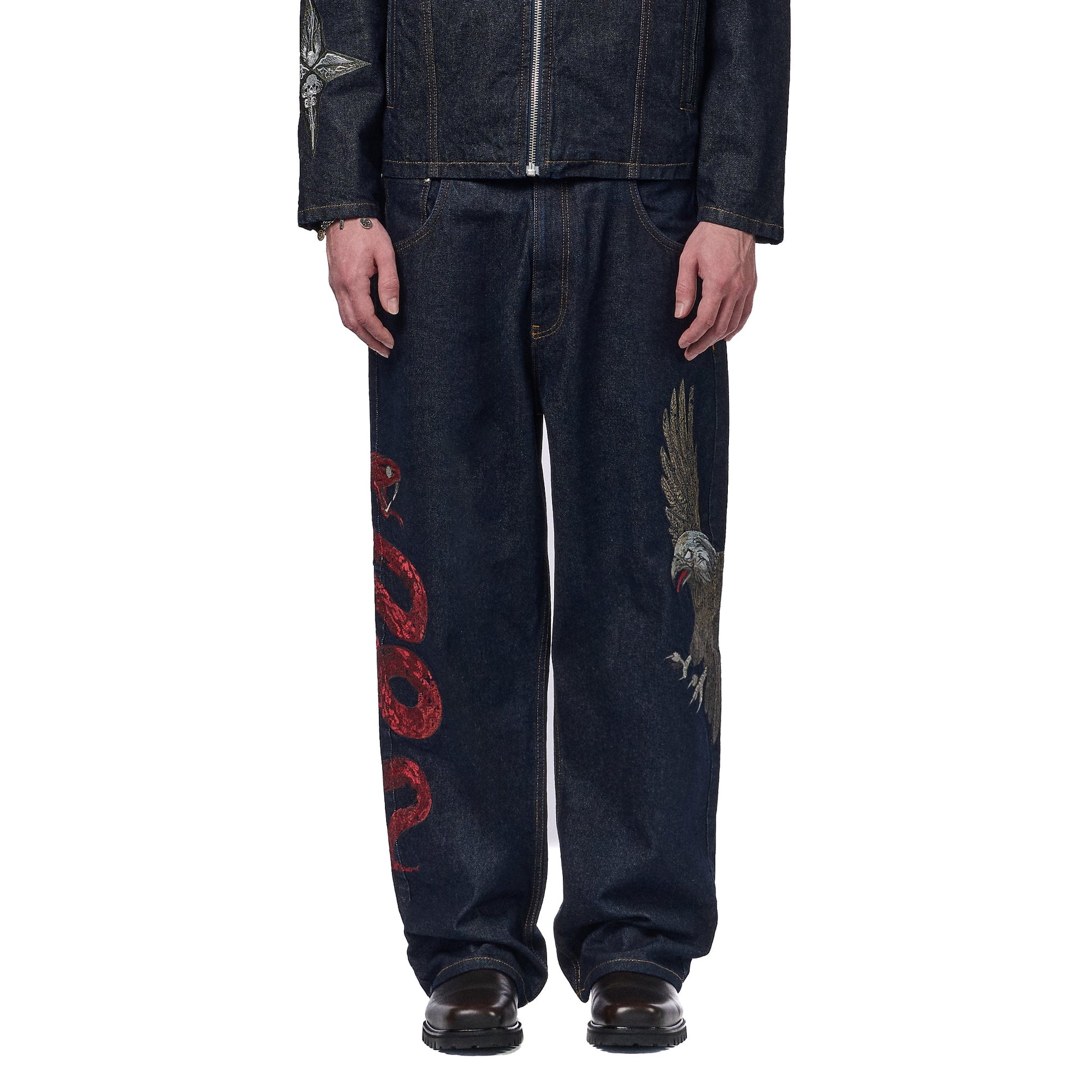 "hellboy" indigo raw Denim 02