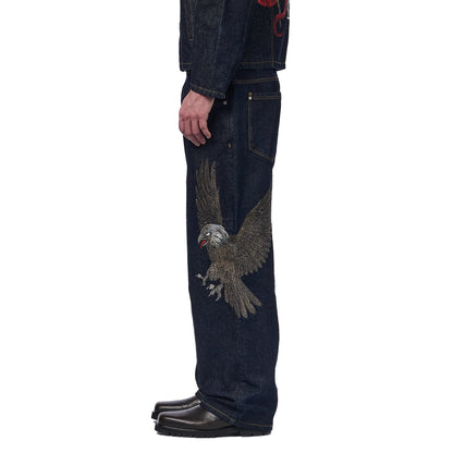 "hellboy" indigo raw Denim 02
