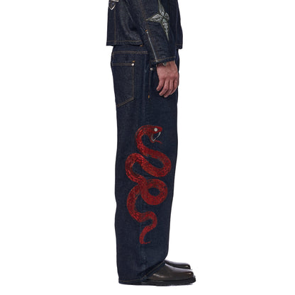 "hellboy" indigo raw Denim 02