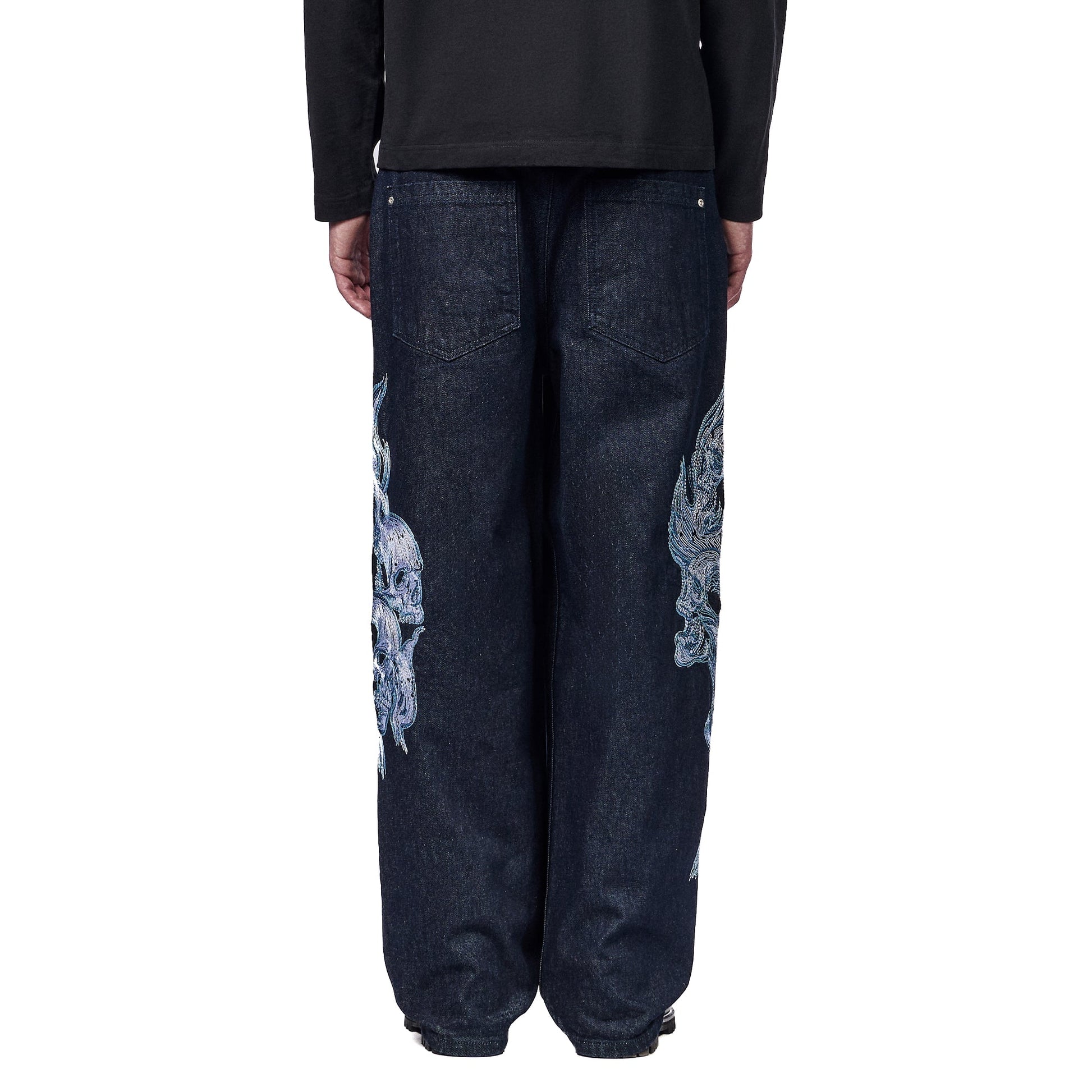 "hellboy" indigo raw Denim 01