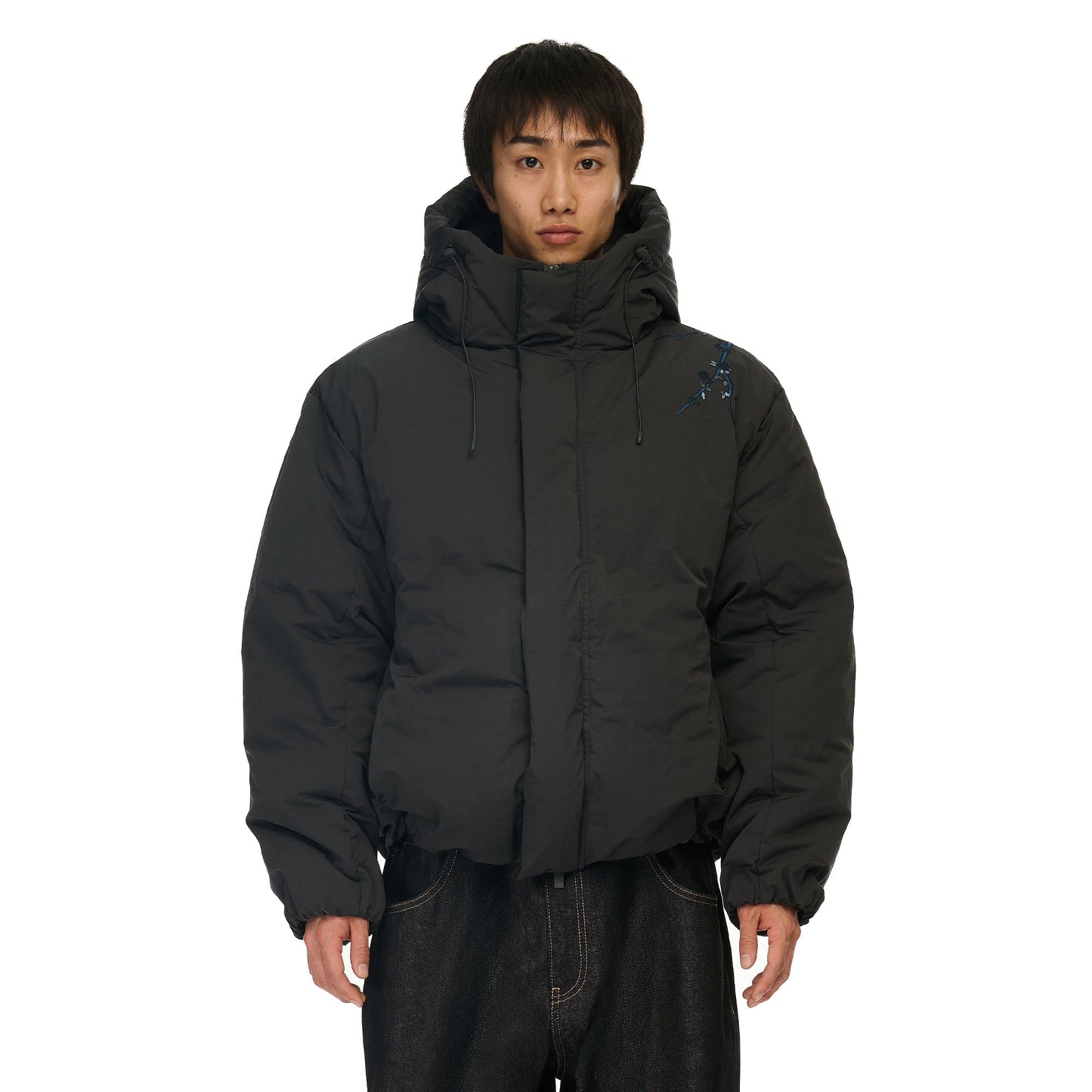 "yakuza v2" down Puffer jacket anthracite
