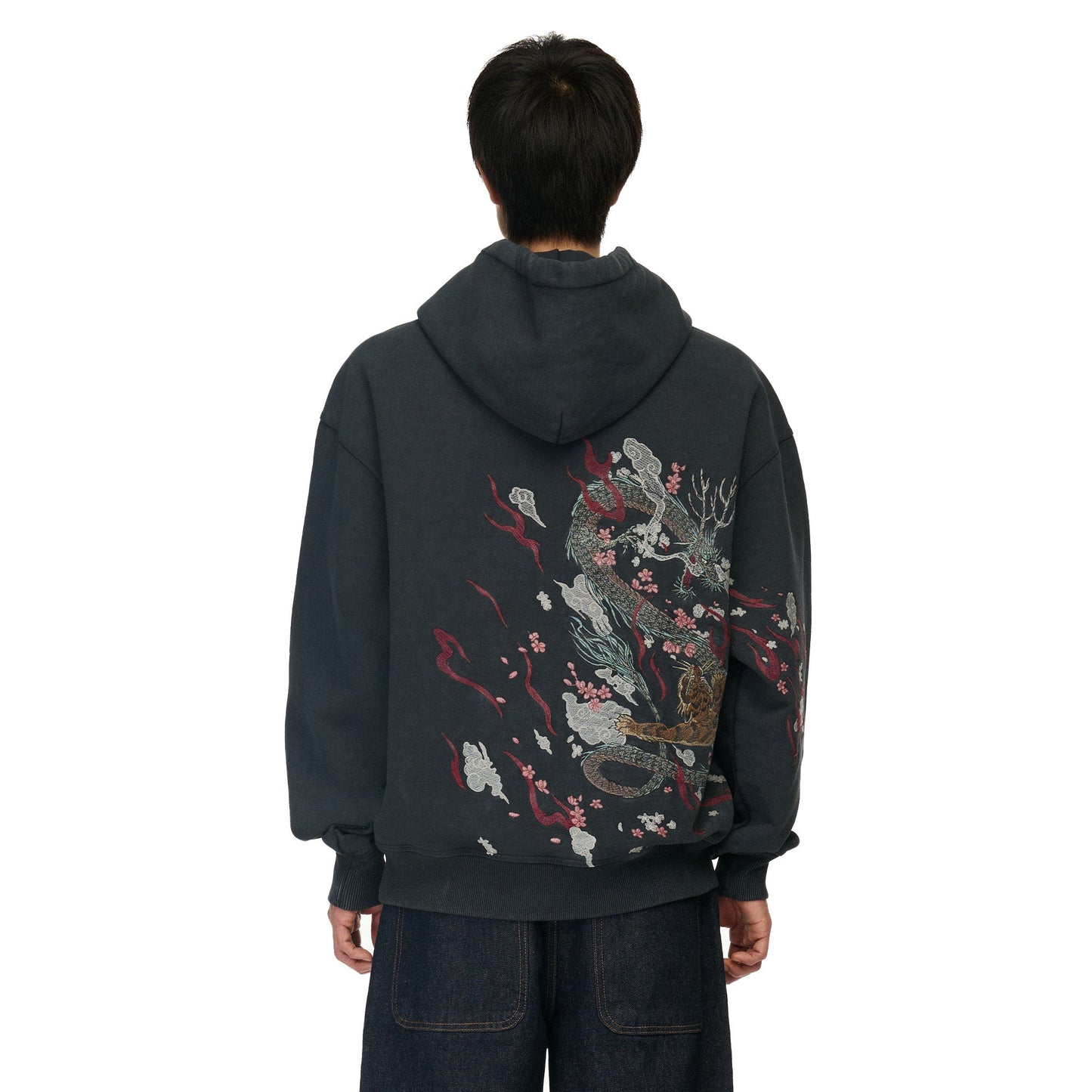 "yakuza" Hoodie black 01