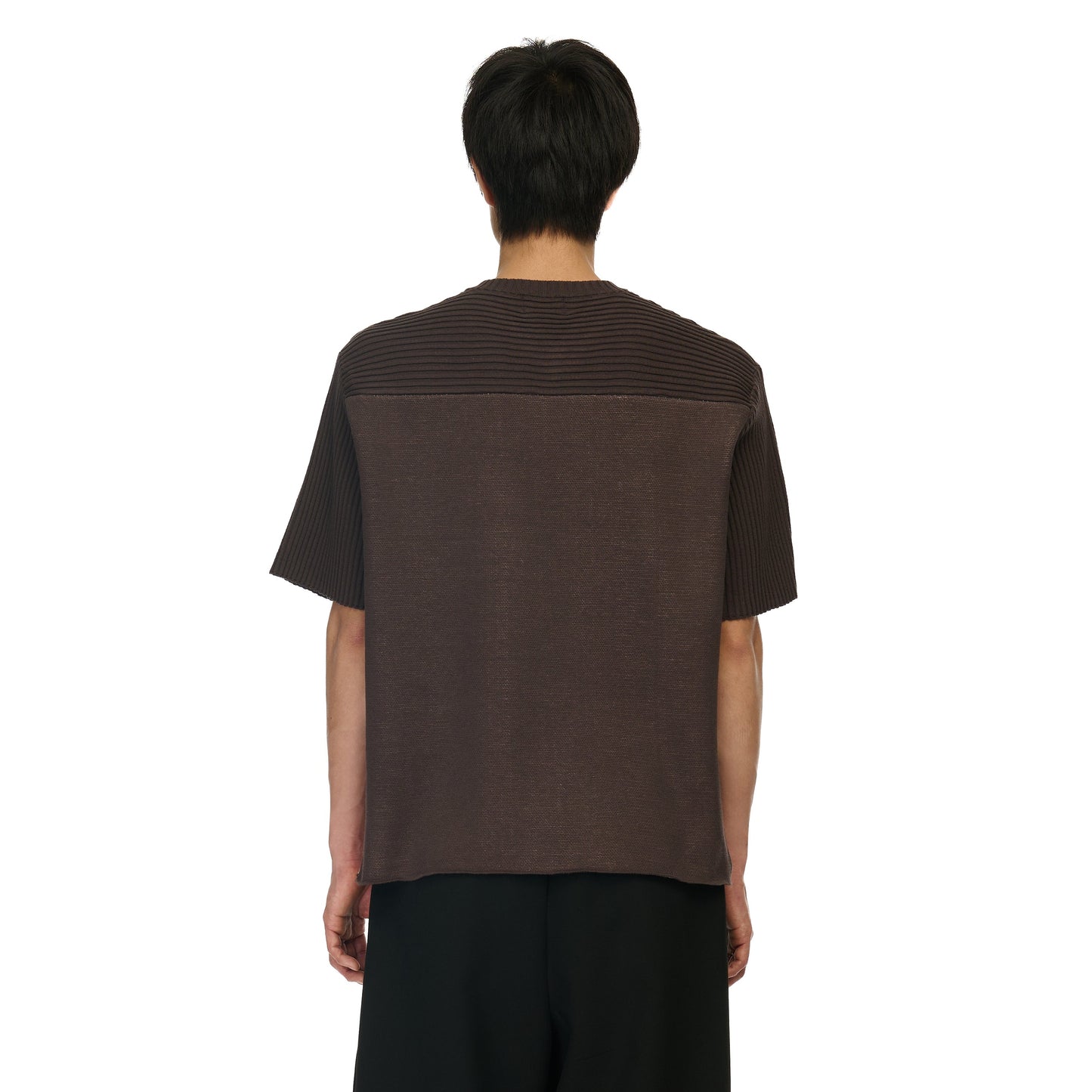 "yakuza v2" knitted Jersey khaki