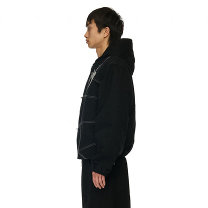 "spiderweb" workwear Jacket