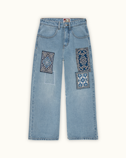 Rug Patchwork Denim