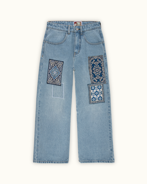 Rug Patchwork Denim