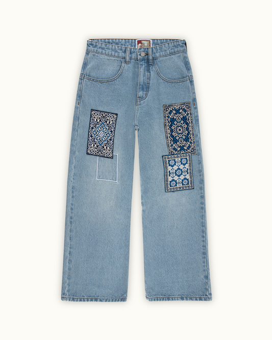 Rug Patchwork Denim