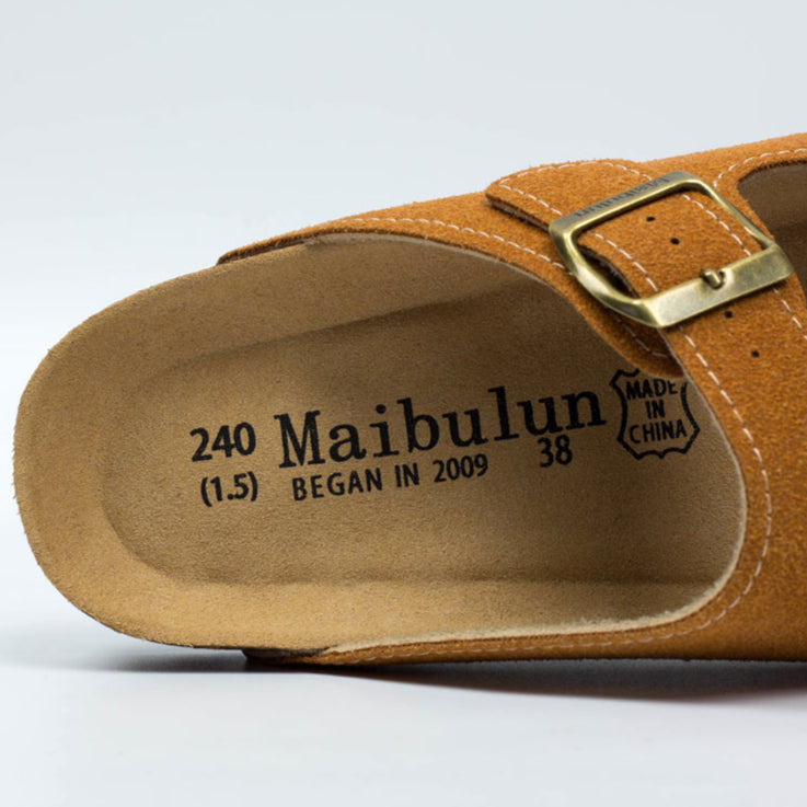 Birken California Suede Sandals for Men Valmont