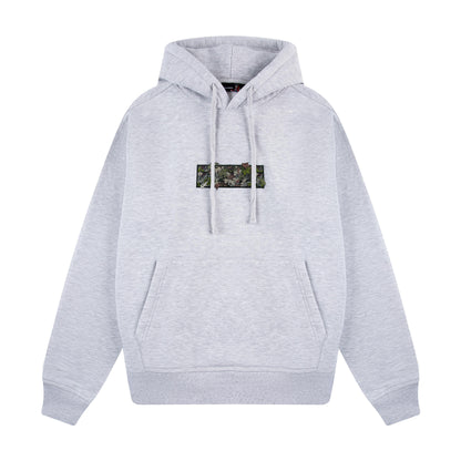 "origami" Hoodie grey melange