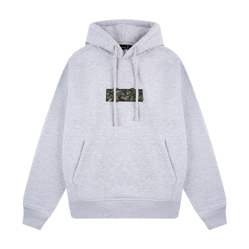 "origami" Hoodie grey melange