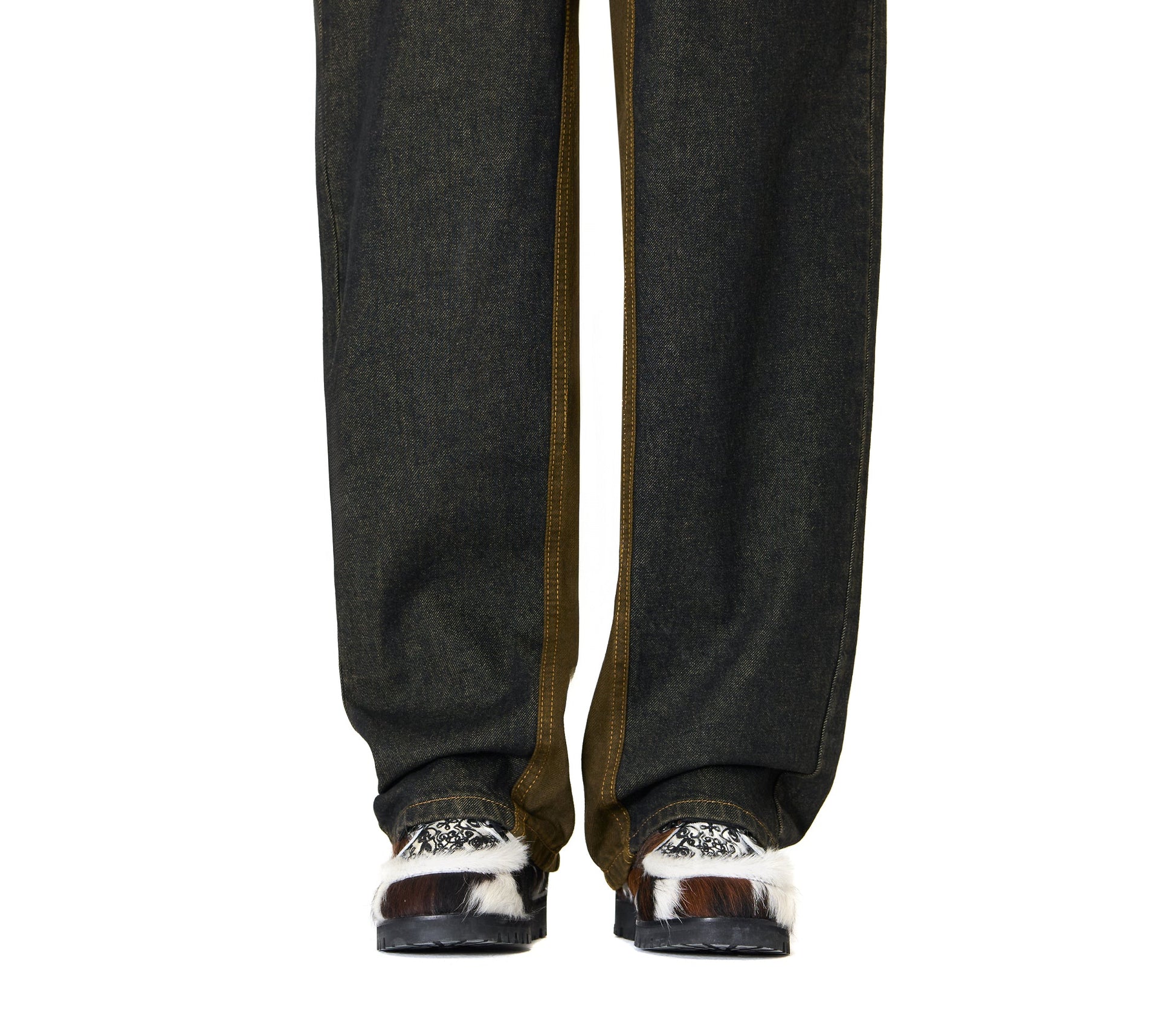 "aziza" cow hide Boat shoes
