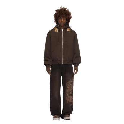 "lotus v2" workwear Jacket brown